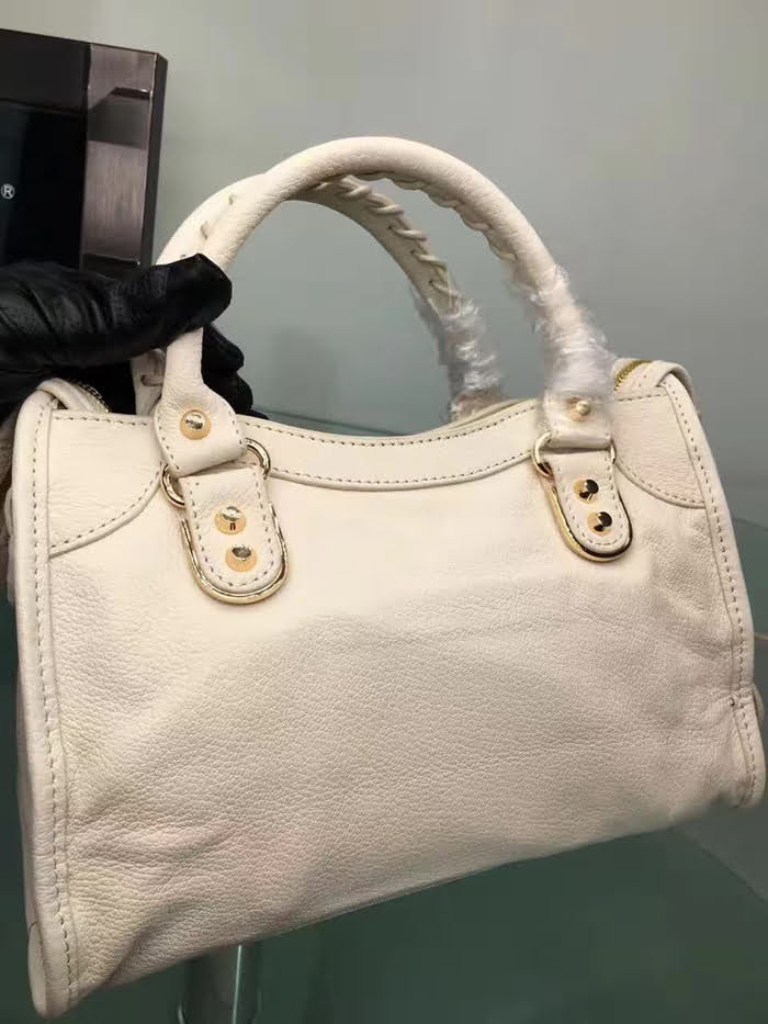 BALENCIAG巴黎世家 頂級原版皮 山羊皮 手提斜挎包  BL1000